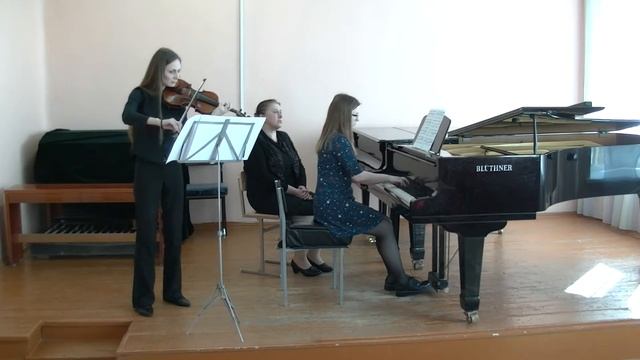 О Левова ф но Ц Кюи Соната для скрипки D dur 3 я часть смотреть онлайн