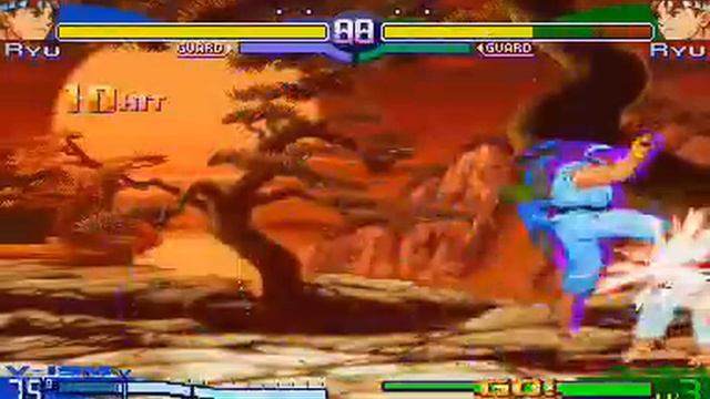 SFA3 V-Ryu V-ism Combos смотреть онлайн