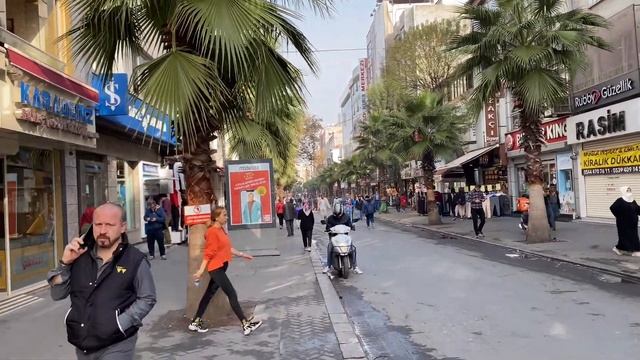 007 СТАМБУЛ 2021 зимой | Пешая прогулка по Стамбулу, еда, улицы, дороги Стамбула смотреть онлайн