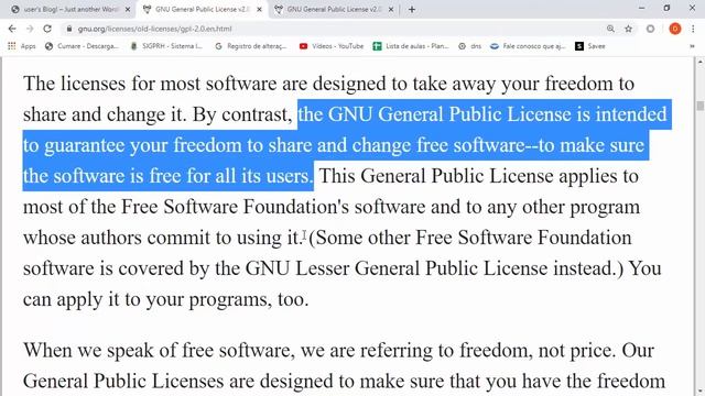Aula 02 - Licença Gpl para Wordpress - Curso criando uma plataforma de aulas. смотреть онлайн