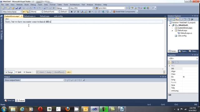 ASP.NET Configuration: Enable Custom Errors смотреть онлайн