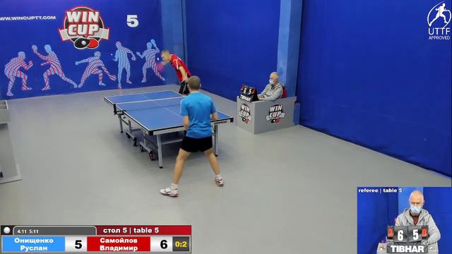 19:30 Онищенко Руслан 1-3 Самойлов Владимир cтол 5 ЮГ-3 09.11.21 смотреть онлайн