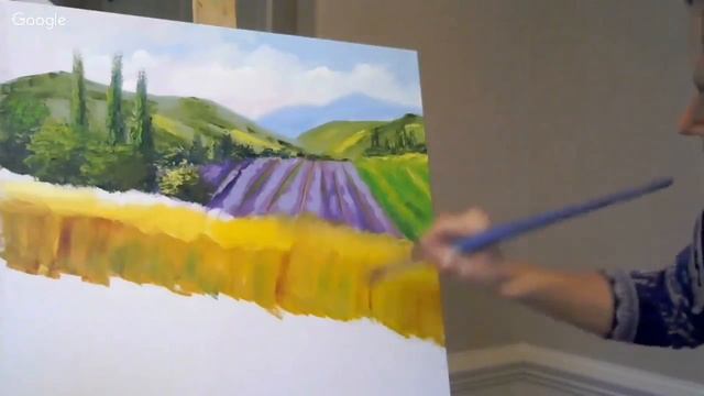 Лавандовое поле.Мастер класс. смотреть онлайн