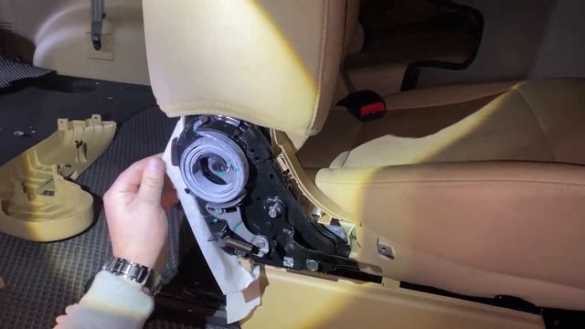 Делаем спинки сиденьй Н1 полностью раскладывающимися