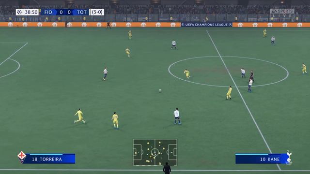 FIFA 22 - Fiorentina vs Spurs - UEFA Champions League 2022 | PS5 Gameplay смотреть онлайн