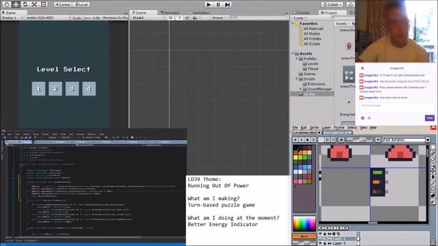 Ludum Dare 39 - Low Battery - Timelapse смотреть онлайн