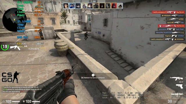 CSGO/CS2 [ FPS Comparison] RTX 4060Ti [MAX Settings] смотреть онлайн