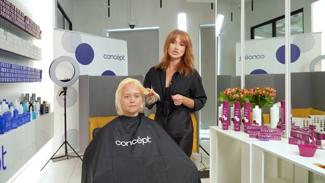 Коррекция Total Blond стойким красителем Infinity смотреть онлайн