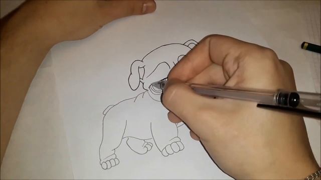Как нарисовать собаку Мопса? смотреть онлайн