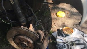 замена передних стоек с пружинами гольф 4, шкода октавияили как поднять передок на гольфу 4