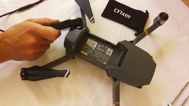 Применение Cfixer к квадрокоптеру DJI Mavic