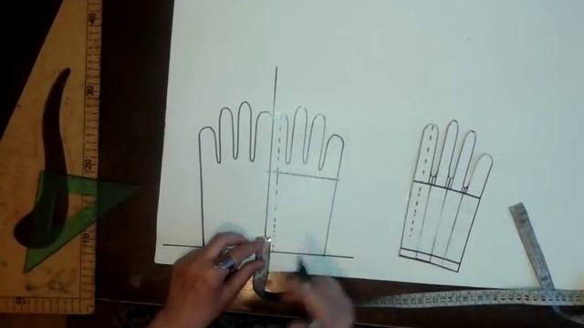 PATRÓN DE GUANTES ECO- CUERO FACILÍSIMO moldes en pdf para imprimir смотреть онлайн