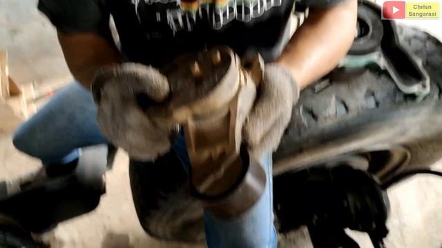 Remove & Install Coolant Pump VOLVO FM 9 / 12|| Ganti Waterpump