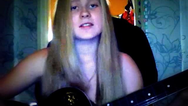 Нервы-глупая(песня под гитару)