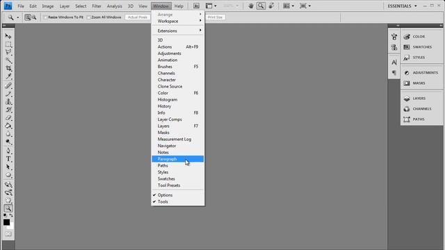 Урок 2 Графический редактор Adobe Photoshop Настройка рабочего пространства Photoshop смотреть онлайн