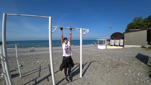 Обсерватор в Сочи, отдыхающие на пляже. Моя еда, велик и урбеч ? смотреть онлайн