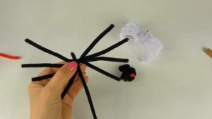 Поделки для детей |  ПАУК из синельной проволоки своими руками