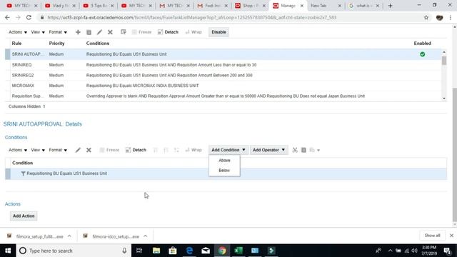 Approval Process in Oracle Fusion R13|BPM|How to create Oracle Cloud Purchase Requisition смотреть онлайн