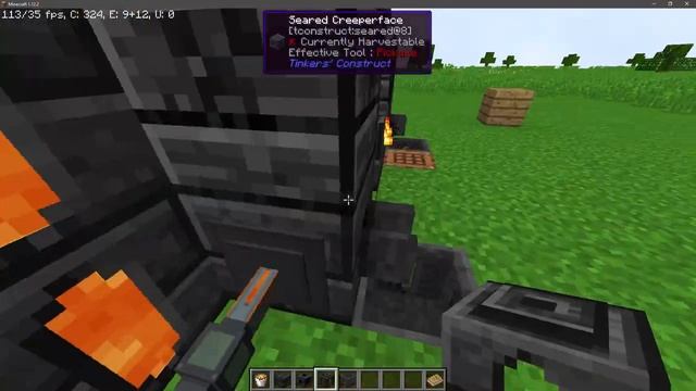 Minecraft: Tinkers Construct 1.12.2 | How to make Lavawood/Firewood and put Lava into Smelter смотреть онлайн