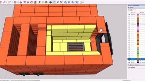 Печь с лежанкой и духовкой. Проект, порядовка. Пояснения для заказчика.