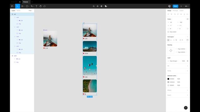 Building Pinterest UI (Masonry Grids) using @Figma Auto Layout смотреть онлайн