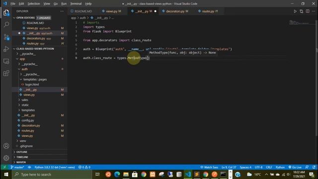 Vistas basadas en clases con Flask | Python смотреть онлайн