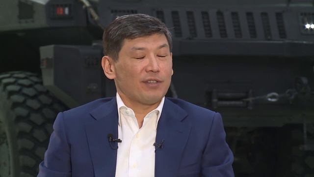 Интервью Председателя Ассоциации оборонно-промышленного комплекса Казахстана Айбека Барысова. смотреть онлайн