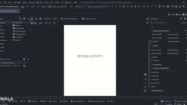 ANDROID - ACTIVITY NAVIGATION TUTORIAL IN JAVA смотреть онлайн