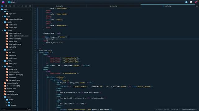 34. Afficher les avatars en PHP смотреть онлайн