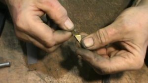 Изготовление блесны "Мотив 35" автором, Виталием Сосновских