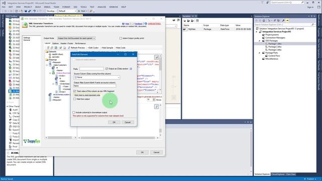 SSIS XML Tutorial Part 4 - Using SSIS XML Generator Transform (POST to SOAP or REST API URL) смотреть онлайн
