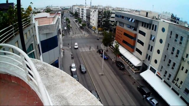 GoPro Studio - Avenue de France Agdal Vue d'en haut смотреть онлайн