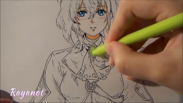 Violet Evergarden Art / Short Version смотреть онлайн