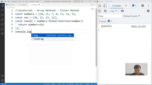 JavaScript Advanced || Array Filter Method in English смотреть онлайн