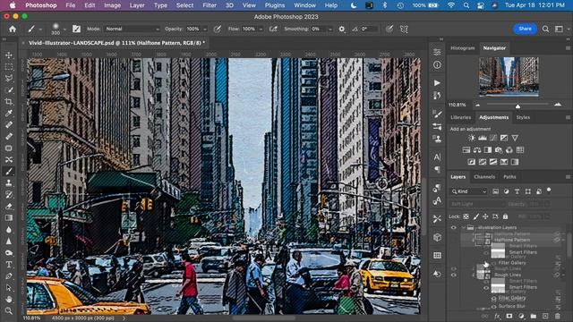 Vivid Illustrator Photoshop Effect Tutorial смотреть онлайн