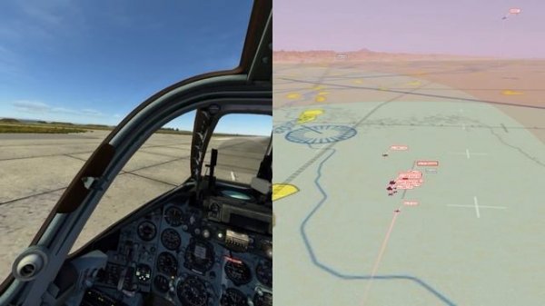 DCS: World Su-25 Frogfoot in Oculus Rift VR - Tskhinvali Interdiction #3 - Landing and Debrief