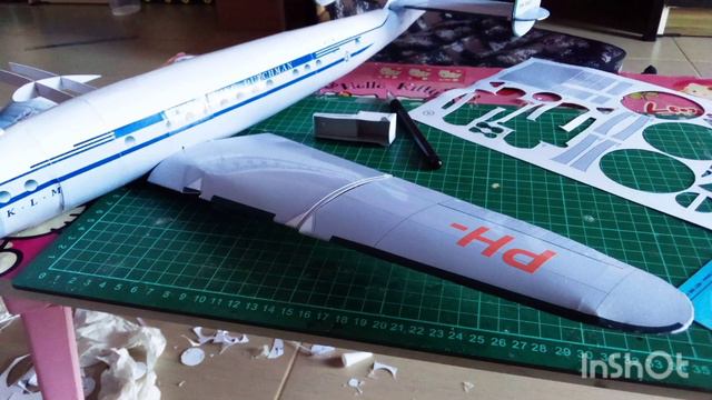 PAPERCRAFT KLM Lockheed L-049 Constellation || Paper Trade/ Ecard Models смотреть онлайн