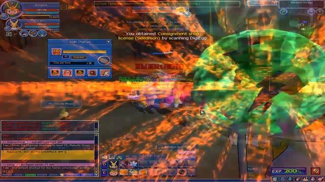 Digimon Masters Online - Scanning 100 Silphymon Gift Boxes! смотреть онлайн