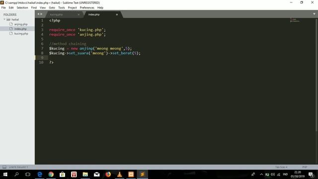 9. OOP PHP: Magic Method Pada OOP смотреть онлайн