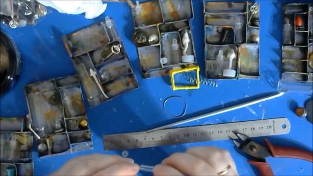 МК АТС "Шкафчики" в стимпанк|Step by step Tutorial Mixed Media 3D ATC "Lockers" Steampunk miniature смотреть онлайн