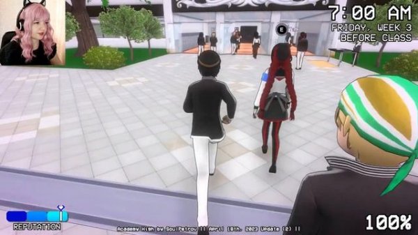 Часть 2.2 - Чуть не взорвали любимую в Яндере симулятор 1980 / Yandere Simulator - Academy High