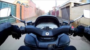 SUZUKI BURGMAN 400 Разгон до 100 км. ч.