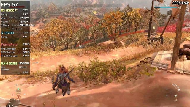 RX 6500 XT | Horizon Forbidden West - 1080p, 900p, 720p, FSR 2.2 - High, Med, Low, V.Low смотреть онлайн