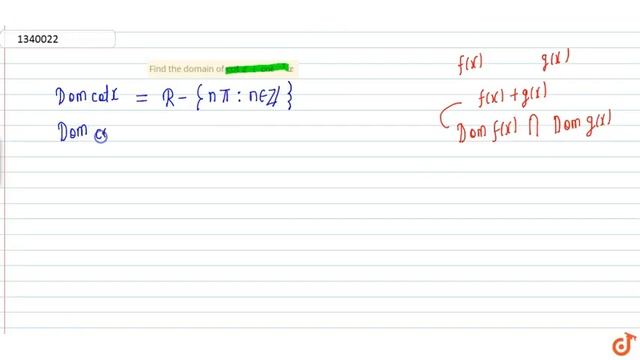 Find the domain of `cotx + cot^-1 x` смотреть онлайн