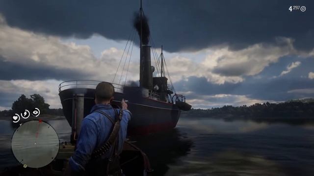 RED DEAD REDEMPTION 2 ЧТО БУДЕТ ЕСЛИ ЗАЛЕСТЬ НА ПАРОХОД | ЭКСПЕРЕМЕНТЫ смотреть онлайн