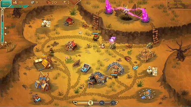 Viking Brothers 2 Level 28 смотреть онлайн