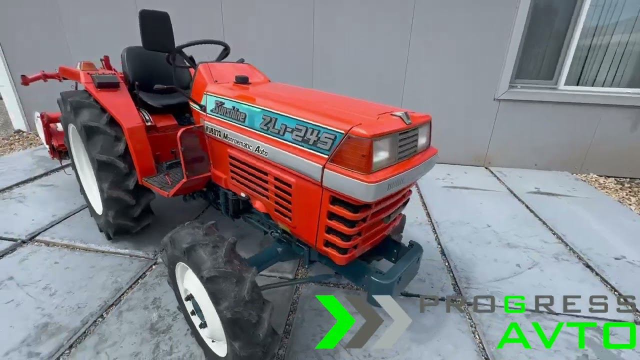 KUBOTA мощностью 24 л.с. в наличии (японский минитрактор), можно в кредит смотреть онлайн