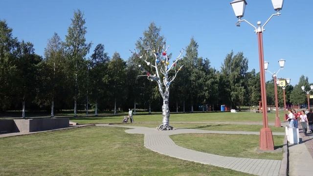 Петрозаводск. Водопад Кивач. смотреть онлайн