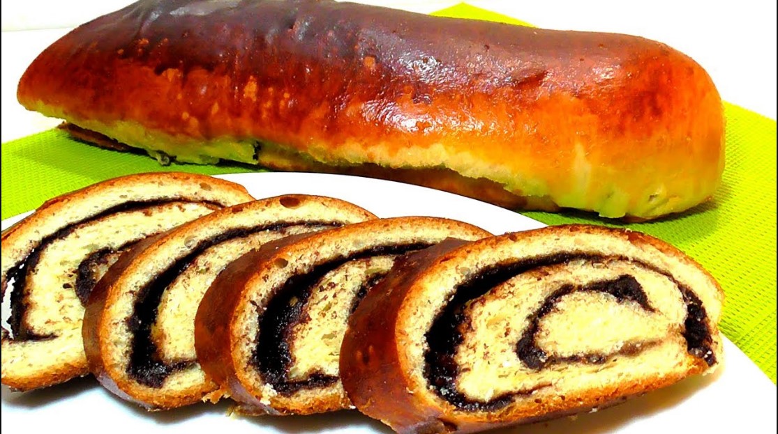 Самый Вкусный Рулет с Какао из дрожжевого теста. смотреть онлайн