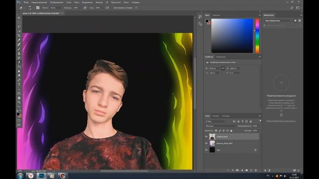 КАК ОТФОТОШОПИТЬ АВУ ЗА 5 МИНУТ смотреть онлайн